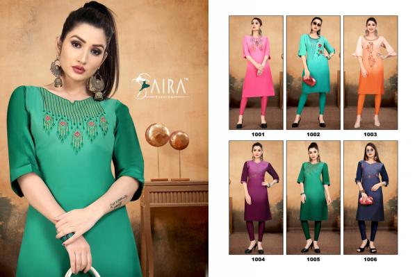 Saira Sakhi 1 Designer Cotton Embroidery Kurti 